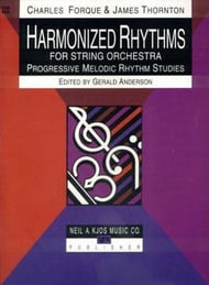 Harmonized Rhythms for String Orchestra Violin string method book cover